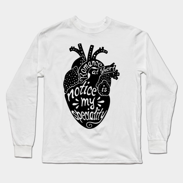 Romance Long Sleeve T-Shirt by laura-nagel